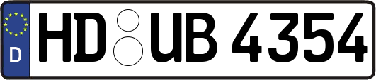 HD-UB4354