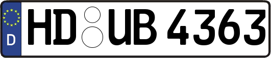 HD-UB4363