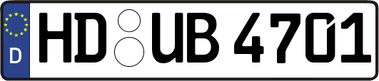 HD-UB4701