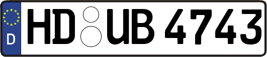 HD-UB4743