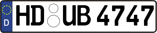 HD-UB4747