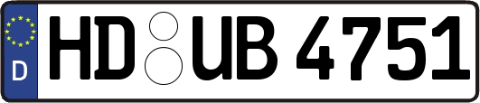 HD-UB4751