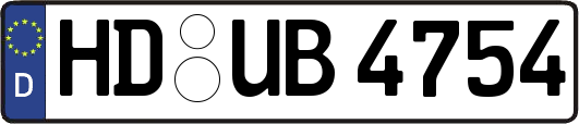 HD-UB4754