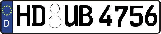 HD-UB4756