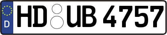 HD-UB4757