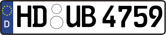 HD-UB4759