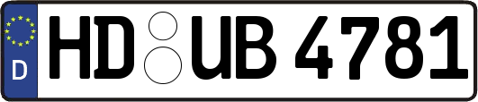 HD-UB4781