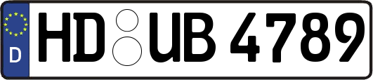 HD-UB4789