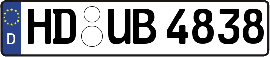 HD-UB4838