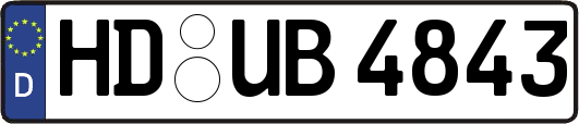 HD-UB4843