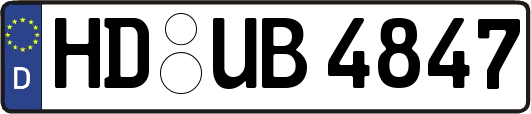 HD-UB4847