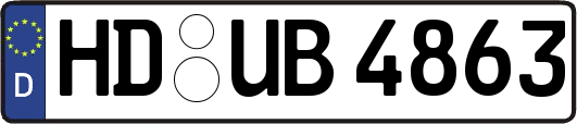 HD-UB4863