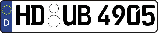 HD-UB4905