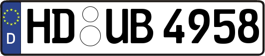 HD-UB4958