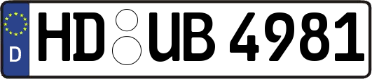 HD-UB4981