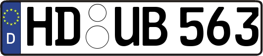 HD-UB563