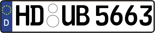 HD-UB5663