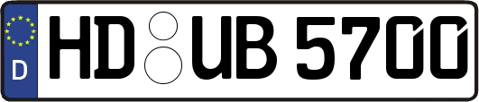 HD-UB5700