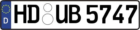 HD-UB5747