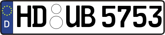 HD-UB5753