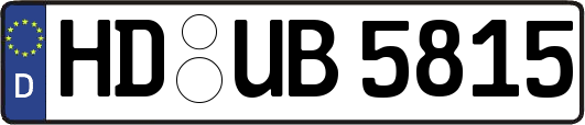 HD-UB5815
