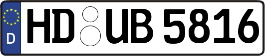 HD-UB5816