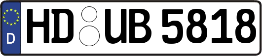 HD-UB5818