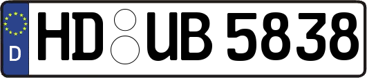 HD-UB5838