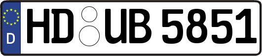 HD-UB5851