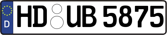 HD-UB5875