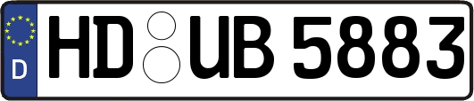 HD-UB5883