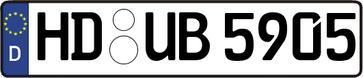 HD-UB5905