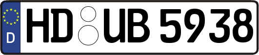 HD-UB5938