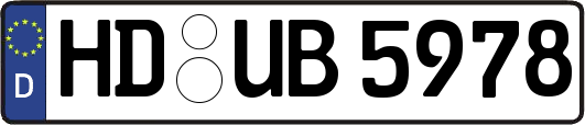 HD-UB5978