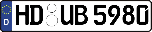 HD-UB5980