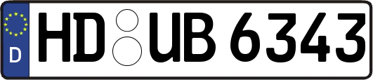 HD-UB6343