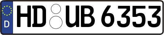 HD-UB6353