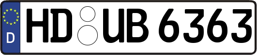 HD-UB6363
