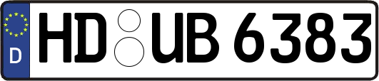HD-UB6383