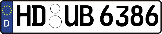 HD-UB6386