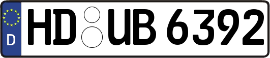 HD-UB6392