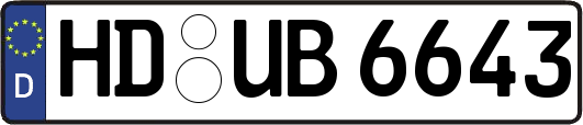 HD-UB6643