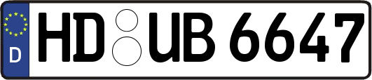 HD-UB6647