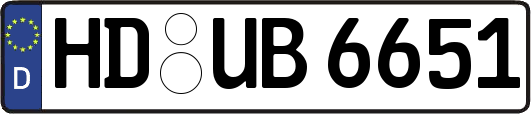 HD-UB6651