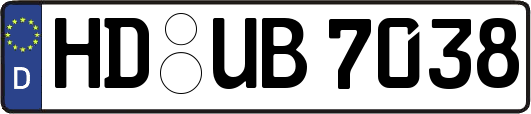 HD-UB7038