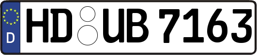 HD-UB7163