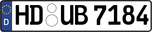 HD-UB7184