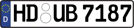 HD-UB7187