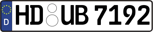HD-UB7192