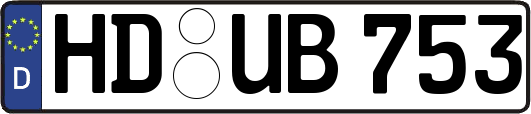 HD-UB753